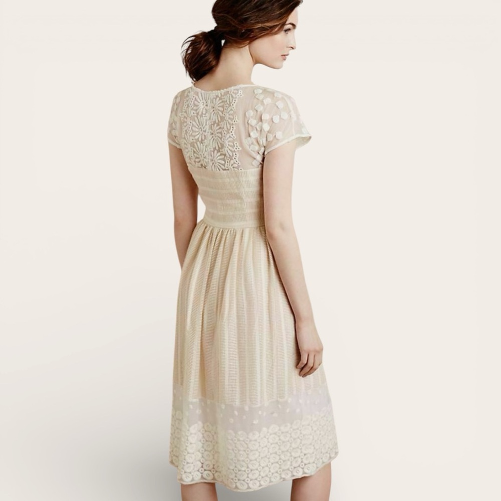 Anthropologie Moulinette Soeurs Poema Lace Dress Size 6